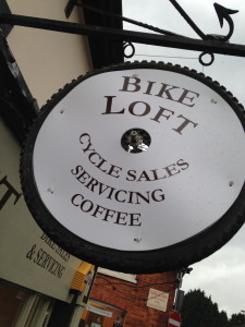 I love the Bike Loft sign