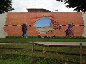 Mural, Bremen prison