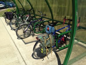 The ordinary bike shelter