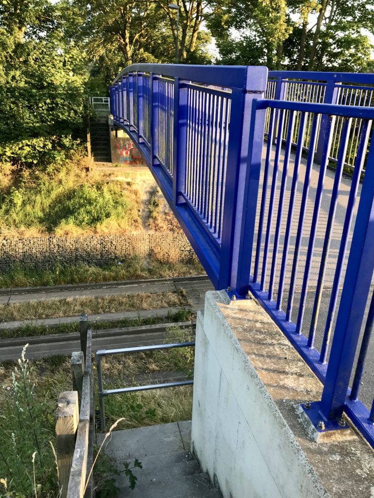 Dog Kennel Walk bridge over the Busway (very well used)