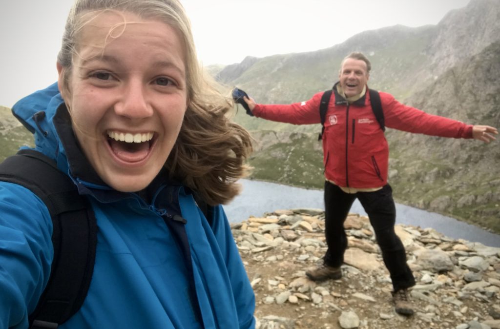 Mt Snowdon with Hannah
